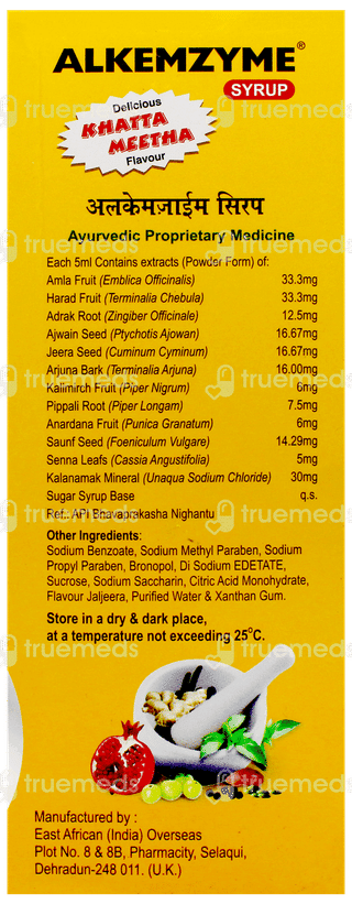 Alkemzyme Syrup 200Ml
